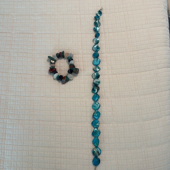 Semi precious chocker and braclet - Picture 1 of 3